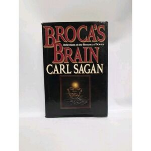 Broca's Brain By Carl Sagan 1st Edition 1979 Hardcover Dust Jacket